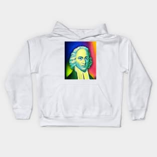 Jonathan Edwards Black And White Portrait | Jonathan Edwards Artwork 7 Kids Hoodie